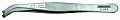 5-063 BERNSTEIN hochwertige Präzisionspinzette 35° abgewinkelt 3.5 mm breit mit Greifmulde
