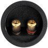 ST-945GM LS-Terminal Kontakte vergoldet zum Schrauben und für 4 mm Bananenstecker