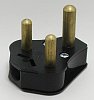 76506ZA UK Südafrika Netzstecker 3-pol 6 A 250 V Farbe schwarz