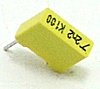 2222 344 55104 0.1 MKT 344 HO Folienkondensator 400 V 0.1 uF RM 15 mm LxBxH 18 x 7 x 12.5 mm