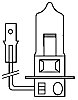 422843035 Straßen + Schienenverkehr Lampe Halogen 10 V 35 W Sochel PKX22s