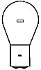 424840025 Straßen + Schienenverkehr Niedervolt Glühlampen 40 V 25 W 250 Lumen Sochel Ba20d