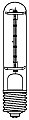 643868000 (RoHS) Röhrenlampe Sockel E40 110-130 V 300 W DxL 42 x 220 mm