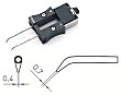 54465299 RTW 2 Lötspitzenpaar 0.7 x 0.4 mm 45° 80 W