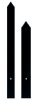 ZEIGERSATZ 77 Zeigersatz 77 120/90 mm (Min/Std) Ausführung Aluminium gestanzt Farbe Schwarz