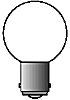 501224714 (RoHS) Lampe Sockel Ba20s 12 V 45 W klar DxL 35 x 67 mm